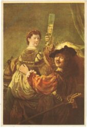 rembrandt: rembrandt avec saskia