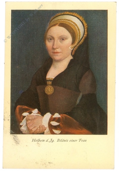 holbein, d.jg.: bildnis einer frau