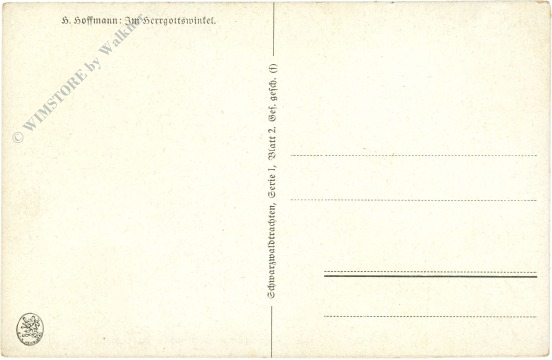 hoffmann, h.: im herrgottswinkel