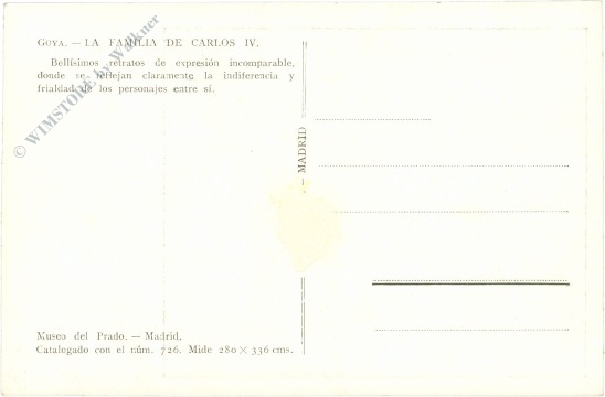 goya: la familia de carlos iv