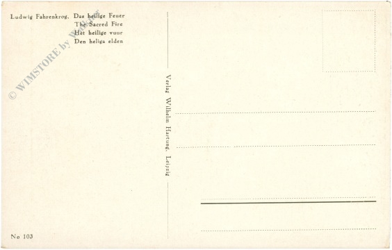 fahrenkrog, ludwig: das heilige feuer