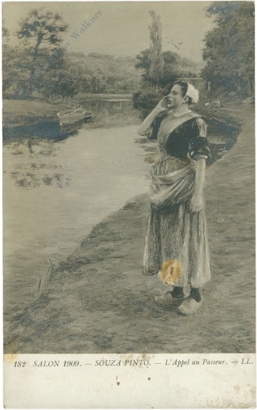 frau am fluss frau am fluss