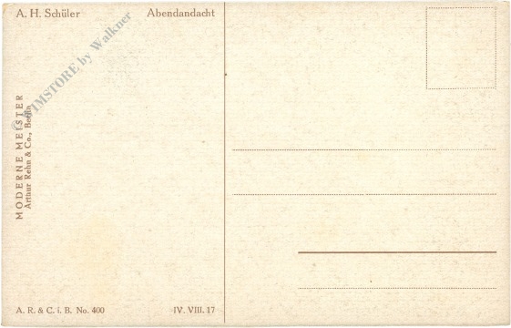 schüler, a.h.: abendandacht