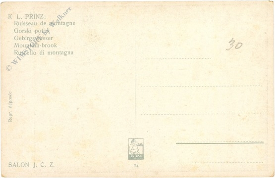 prinz, k.l.: gebirgswasser