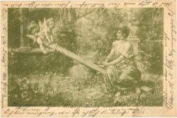 zatzka, hans: amor in der schwebe