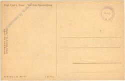 voss, prof. carl l.: vor dem spaziergang