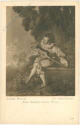 watteau, antoine: der gitarrespieler