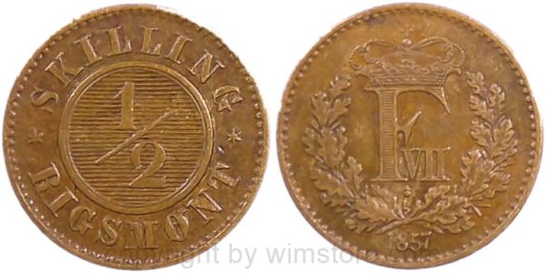 dänemark, 1 rigsbankskilling 1818, km 688, kupfer, s, rsn. (kopie)