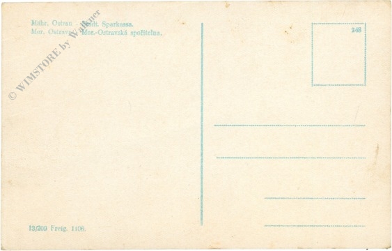 ostrau, städt. sparkasse