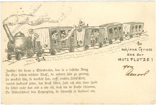 osoblaha (hotzenplotz), zug mit vers