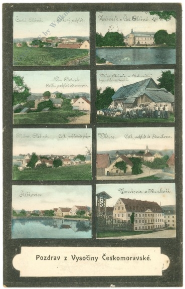 vysociny ceskomoravske, multiansicht vysociny ceskomoravske, multiansicht