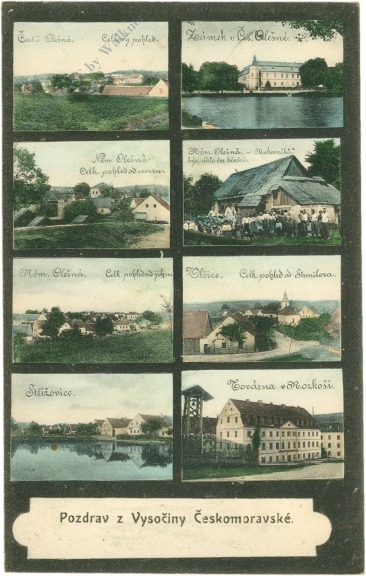 vysociny ceskomoraske, multiansicht vysociny ceskomoraske, multiansicht