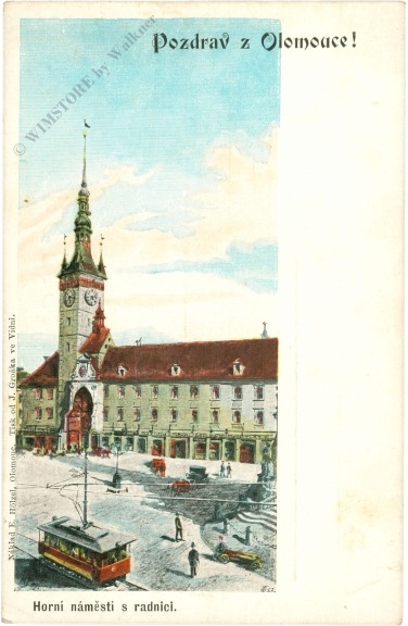 olomouce (olmütz), gruss aus