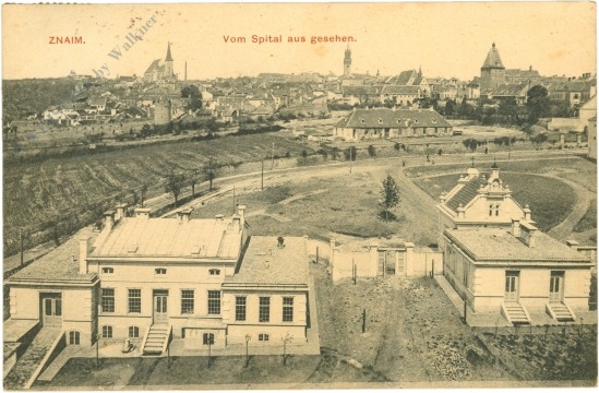 znaim, vom spital aus gesehen znaim, vom spital aus gesehen