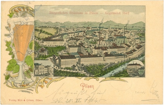 pilsen, bürgerliches brauhaus