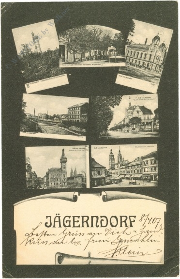 jägerndorf, multiansicht jägerndorf, multiansicht
