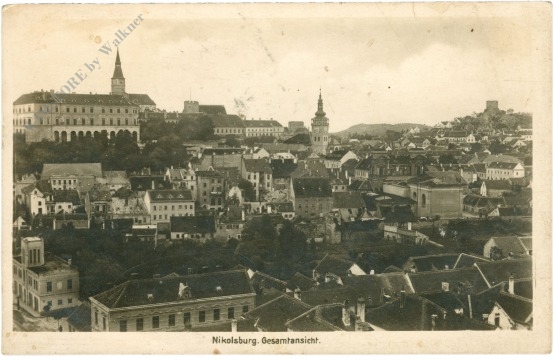 nikolsburg, gesamtansicht