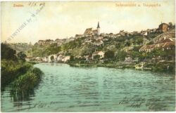 znaim, seitenansicht und thayapartie