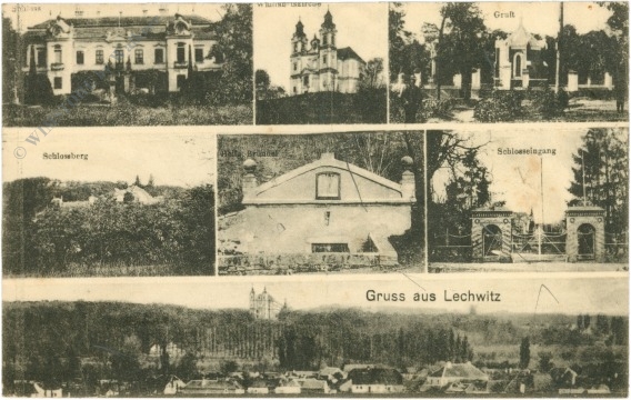 lechwitz, gruss aus, multiansicht lechwitz, gruss aus, multiansicht