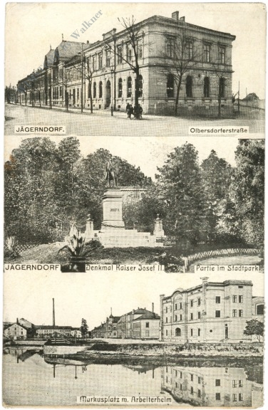 jägerndorf, multiansicht jägerndorf, multiansicht