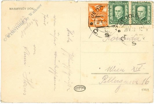 macocha, masarykuv dom