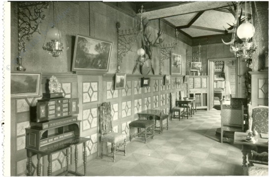 zleby, schloss, galerie im ersten stock zleby, schloss, galerie im ersten stock