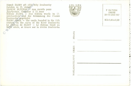 zleby, schlossansicht