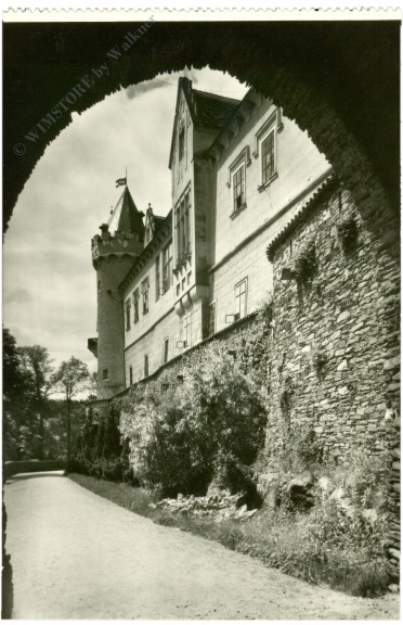 zleby, schloss, die östliche schlossfront zleby, schloss, die östliche schlossfront
