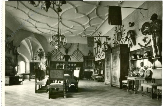 zleby, schloss, das große speisezimmer zleby, schloss, das große speisezimmer