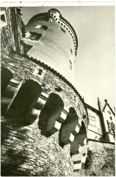 zleby, schloss, der große turm zleby, schloss, der große turm