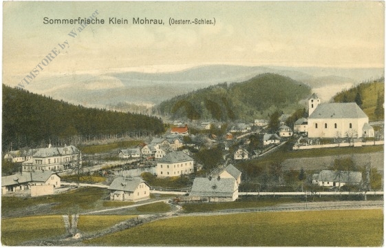 klein mohrau, ortsansicht klein mohrau, ortsansicht