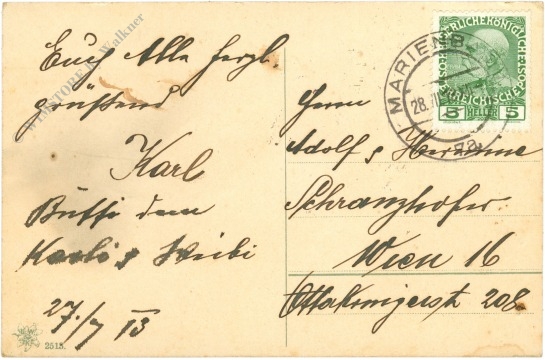 marianske lazne (marienbad), blick auf cafe egerländer