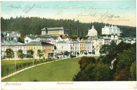 marianske lazne (marienbad), kaiserstrasse
