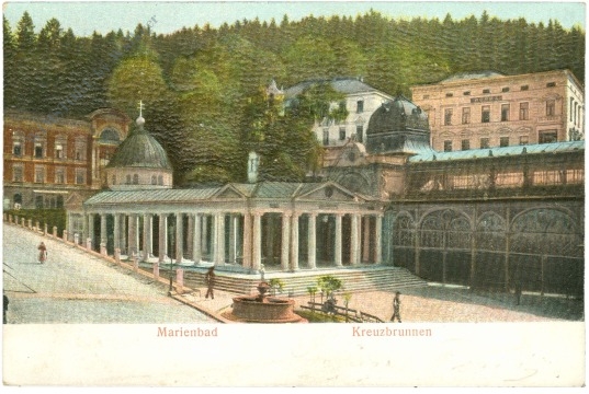 marianske lazne (marienbad), kreuzbrunnen