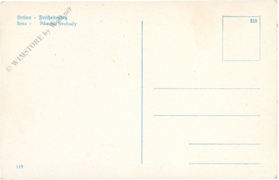 brno (brünn), freiheitsplatz