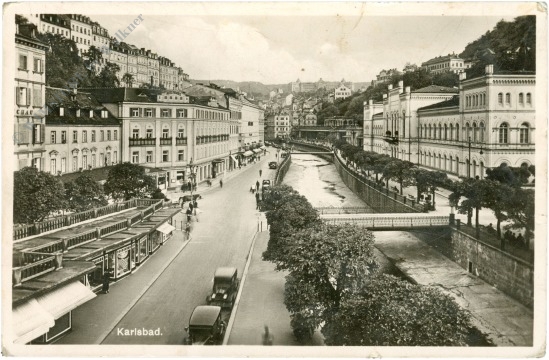 karlovy vary (karlsbad), ansicht
