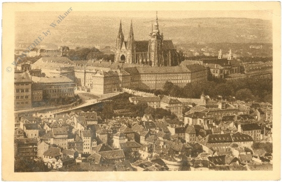 praha (prag), blick auf hradschin vom laurenziberg praha (prag), blick auf hradschin vom laurenziberg