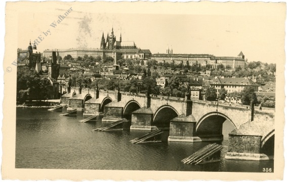 praha (prag), karlsbrücke und hradschin