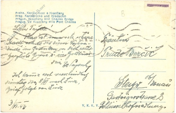 praha (prag), karlsbrücke und hradschin