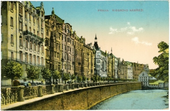 praha (prag), rieger kai