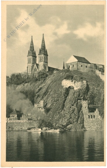 praha (prag), kirche des hl. peter und paul am vysehrad