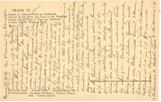 praha (prag), kirche des hl. peter und paul am vysehrad