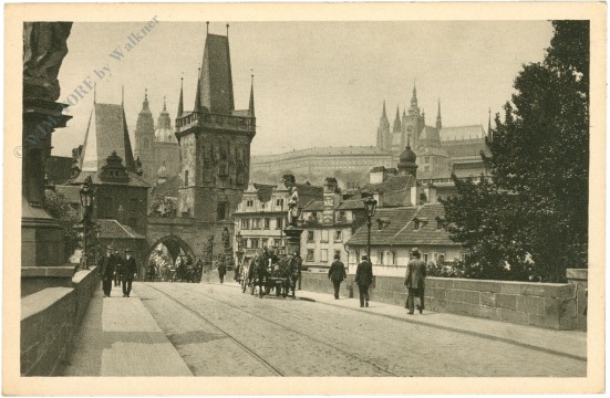 praha (prag), kleinseitner brückentürme