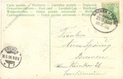 geburtstag: blumen mit schleife