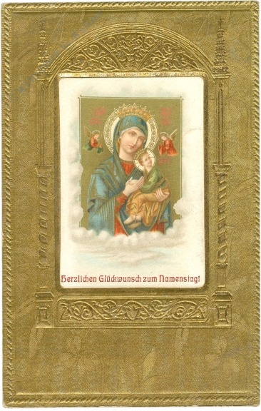 namenstag: marienbildnis