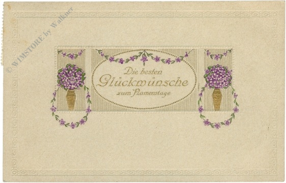 namenstag: blumenvasen