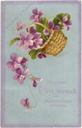 namenstag: veilchen