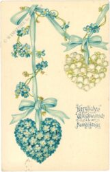 namenstag: blumenherzen