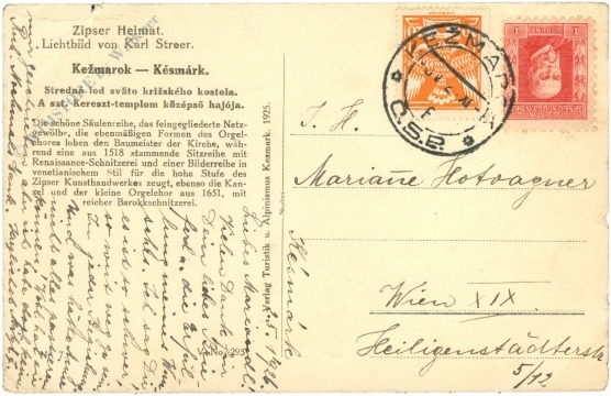 kezmarok (kesmark): chor der pfarrkirche