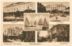 balatonfüred fürdö, multiansicht